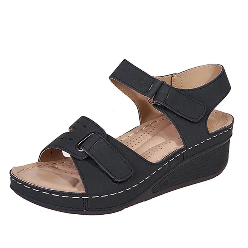 Damen Sandalen Mit Keilabsatz – Ansicht 3
