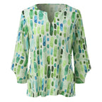 Damen Sommer Elegante Bluse
