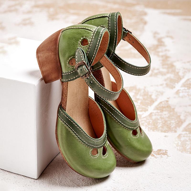 Damen Sommer Sandale Absätze – Ansicht 7