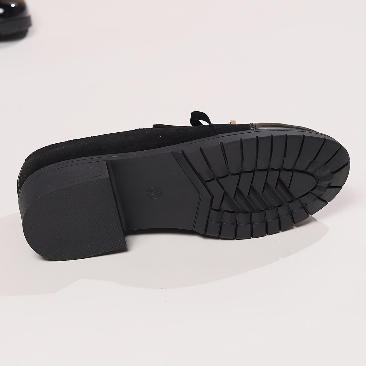 Damen Loafers mit Schleife Blockabsatz – Ansicht 10