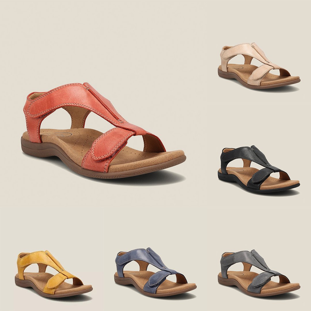 Sandalen Damen Kreuzriemen Flach