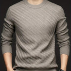 Pullover | Rundhals mit Strukturmuster