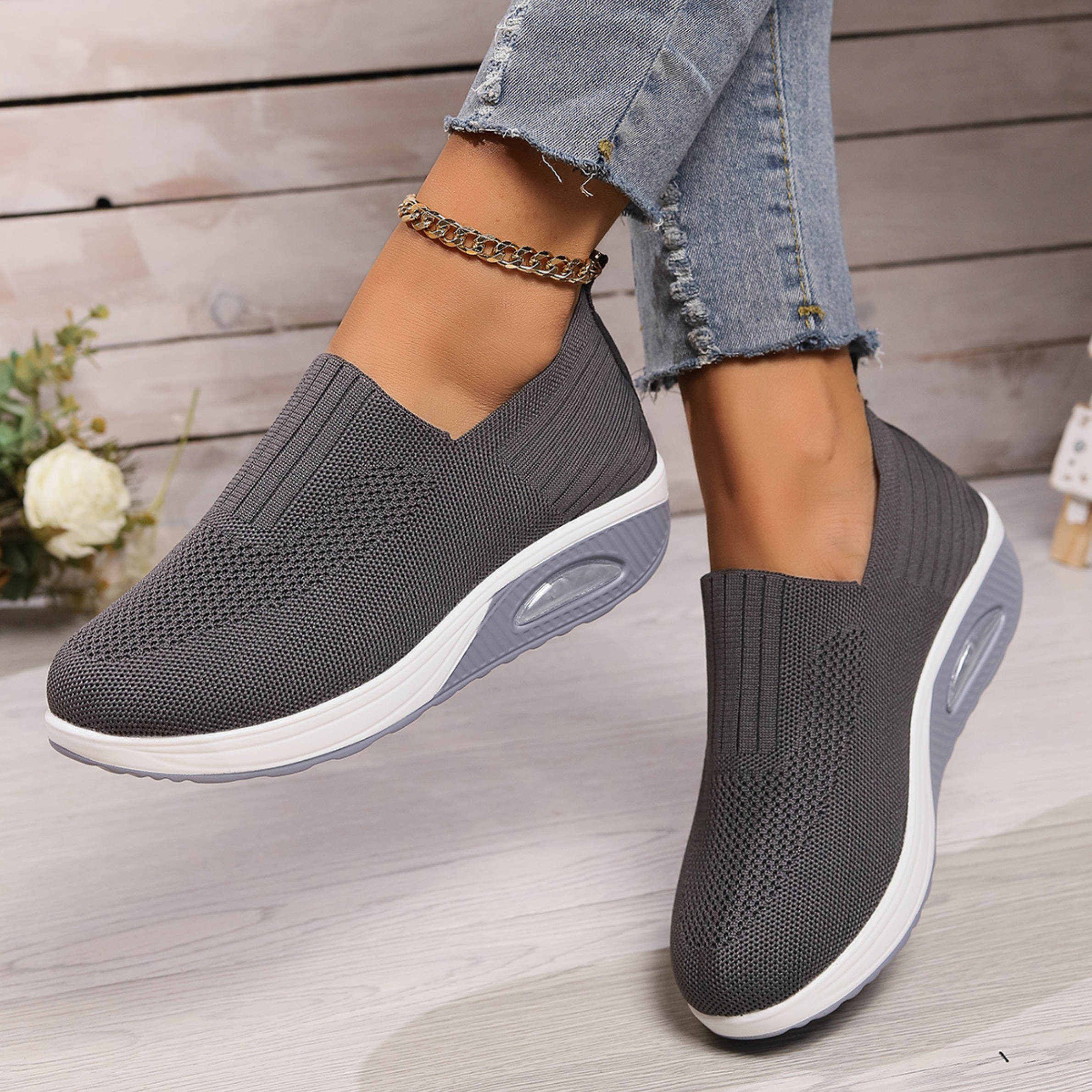 Orthopädische Slip On Sneaker