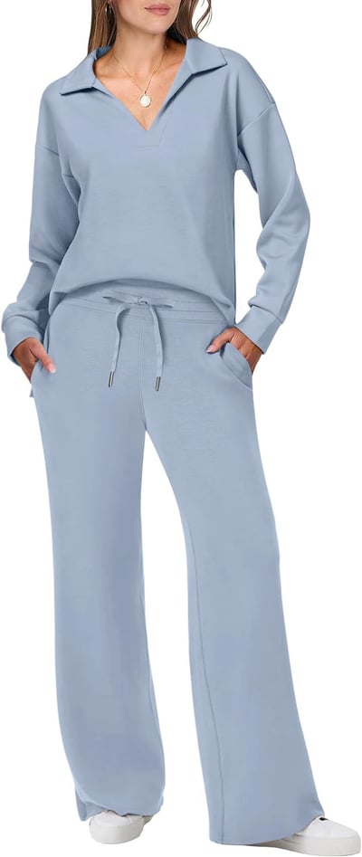 Jogginganzug Set | Pullover Und Weiter Hose