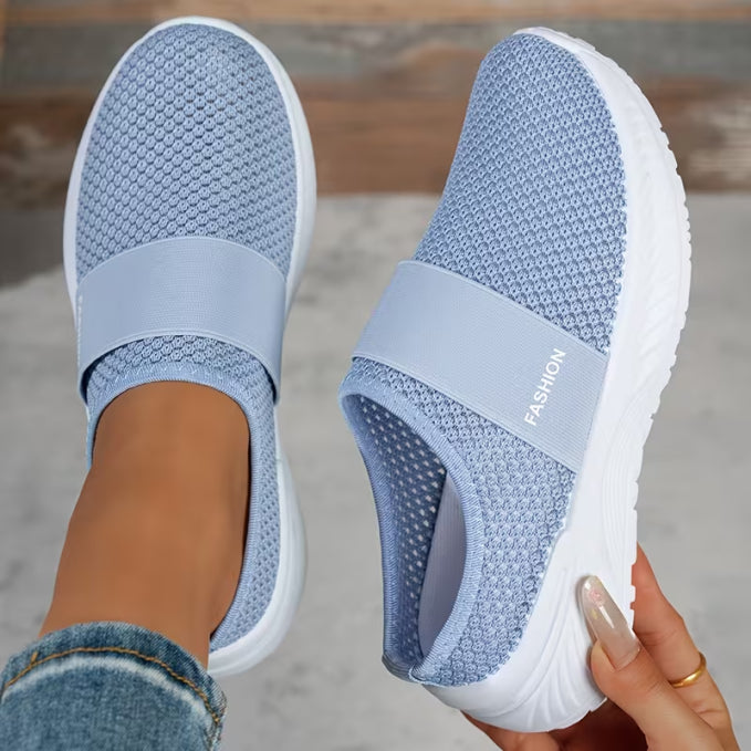 Slip-on Sneaker Damen Klettverschluss
