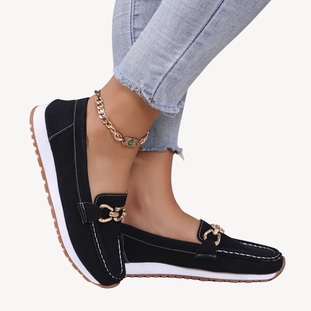 Damen Sommer Aufschlüpfen Loafer – Ansicht 3