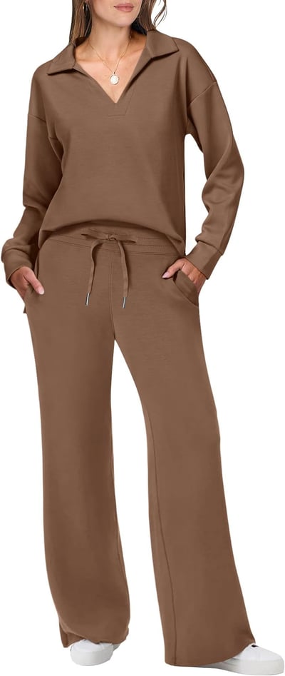 Jogginganzug Set | Pullover Und Weiter Hose