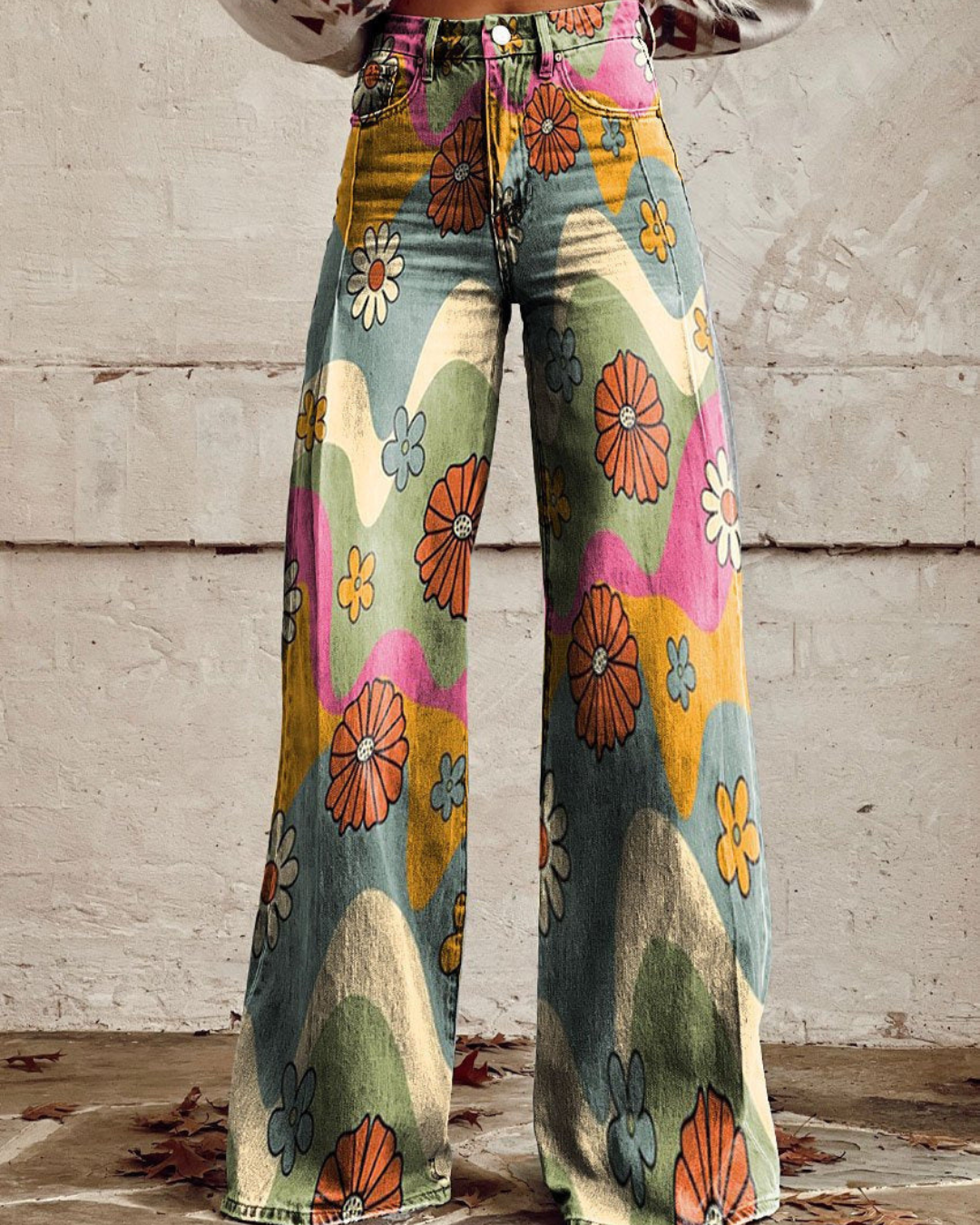 Damen Baggy Hose
