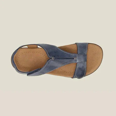 Sandalen Damen Kreuzriemen Flach