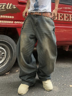Baggy Jeans Herren Lockere Passform