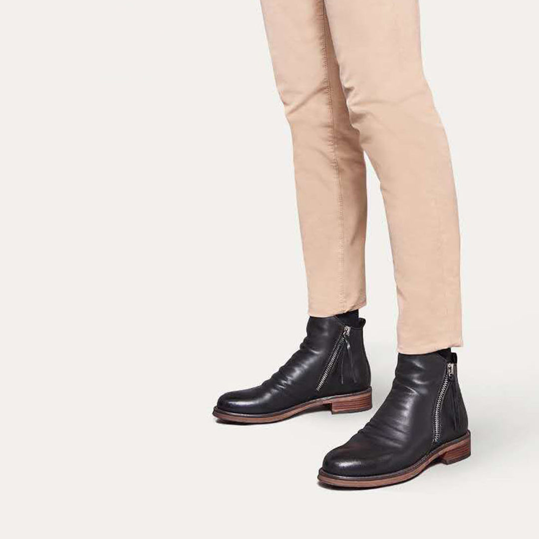 Formelle Winterschuhe Herren mit Reißverschluss | Knöchelhoch und Klassisch