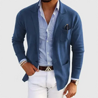 Herren-Blazer mit aufgesetzten Taschen