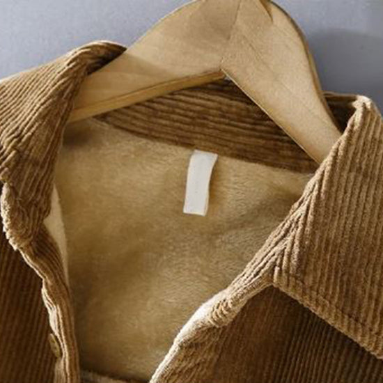 Cordjacke Herren mit Knopfleiste – Ansicht 6