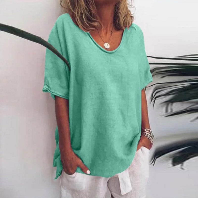 Damen Kurzarm T Shirt