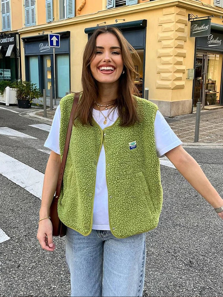 Fleece Damen Thermoweste