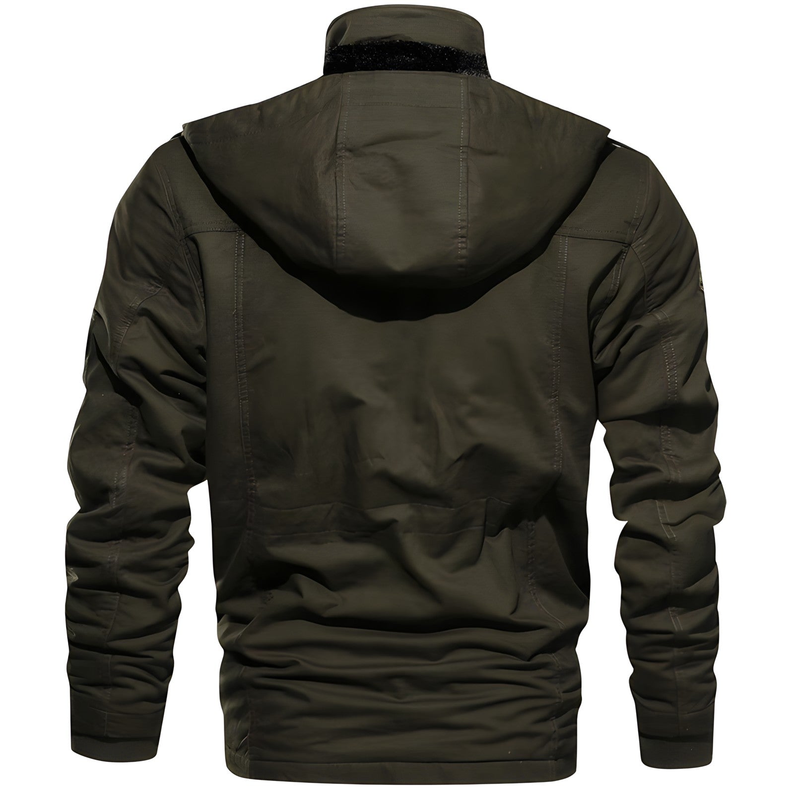 Herren Militärjacke mit Taschen