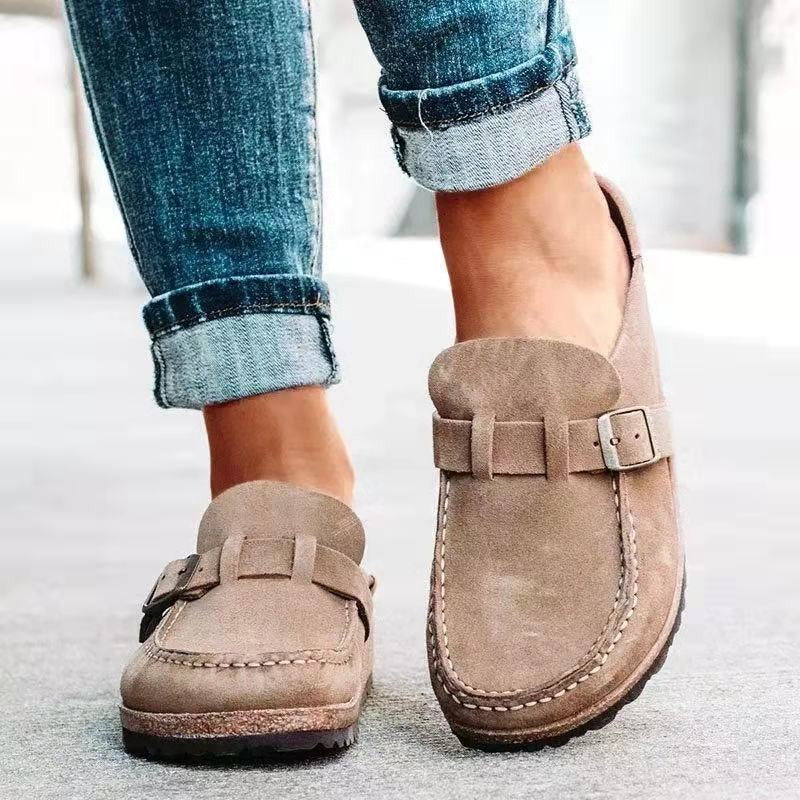 Orthopädische Mokassins Herren Slip-on mit Schnalle