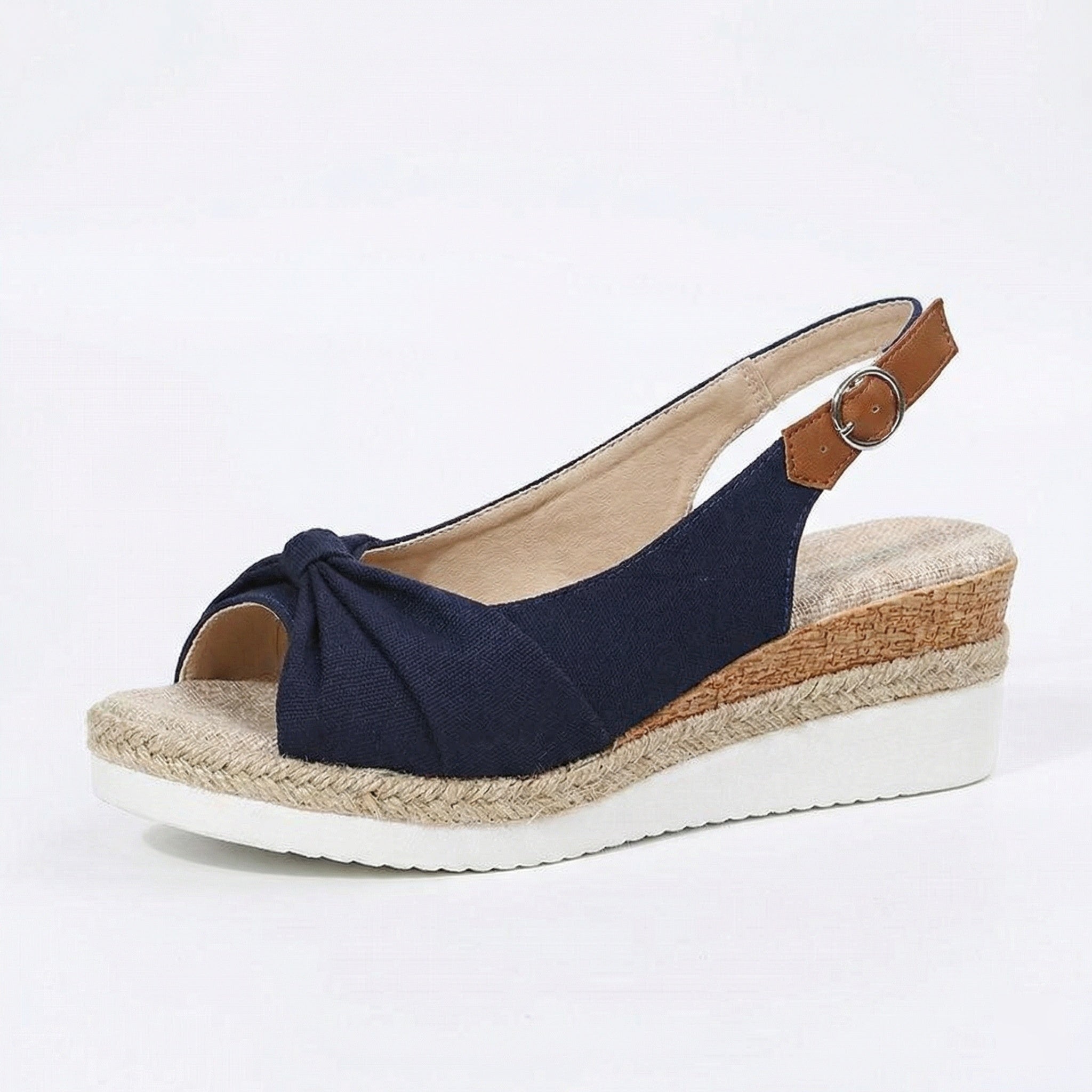 Orthopädische Sandalen für Damen mit Fersenriemen
