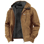 Outdoorjacke mit Kapuze
