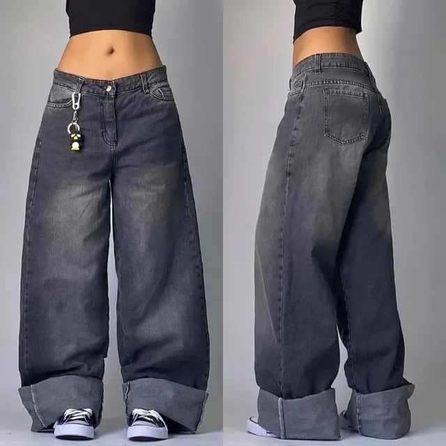 Damen-Cargojeans mit Cargotaschen
