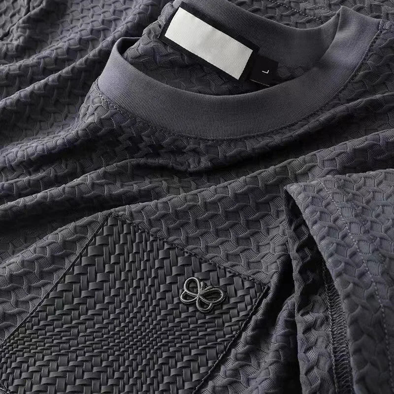 T-Shirt kurzärmelig Rundhals mit Brusttasche – Ansicht 3