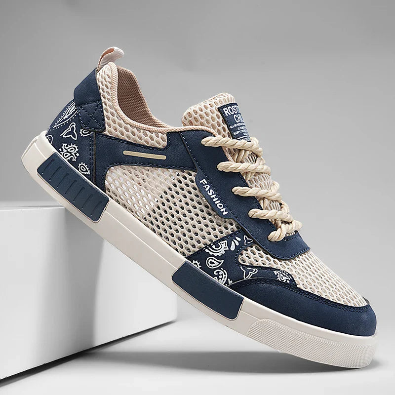 Air Sneaker mit Mesh und Schnürung