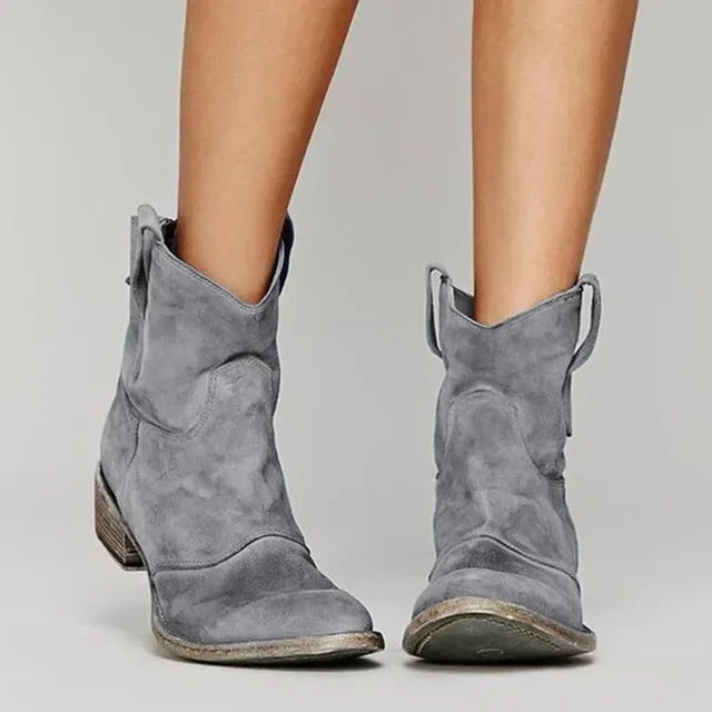 Western Stiefeletten | Kurzer Schaft mit Schlupflasche