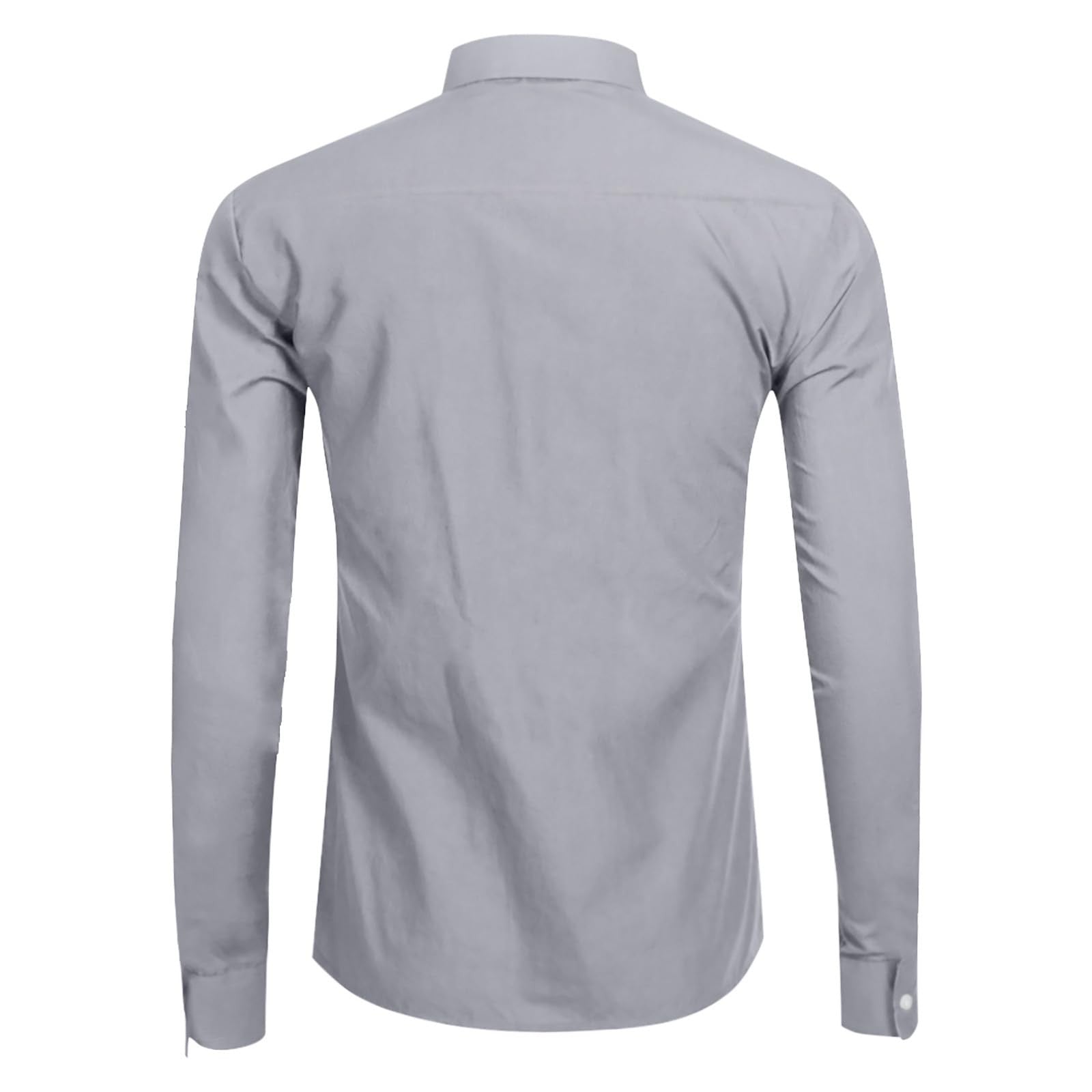 Hemd mit Reissverschluss langarm Slim Fit – Ansicht 12