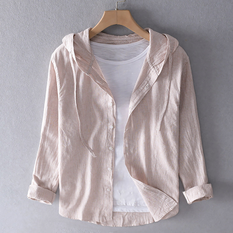 Bluse mit Kapuze Bequem Langarm