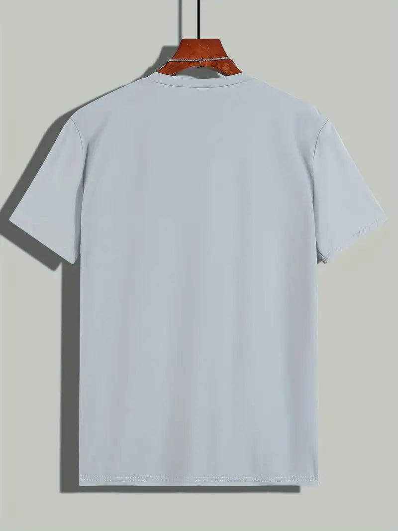 T-Shirt Basic Herren Rundhals Kurzarm – Ansicht 27