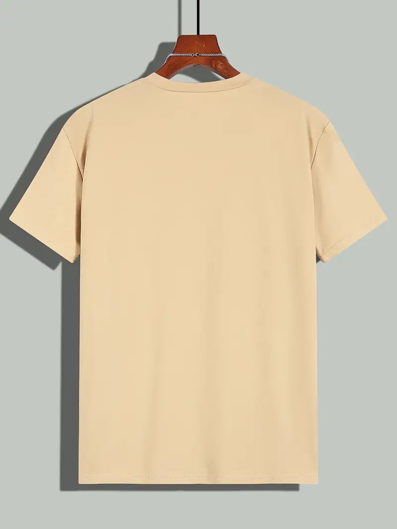T-Shirt Basic Herren Rundhals Kurzarm – Ansicht 35