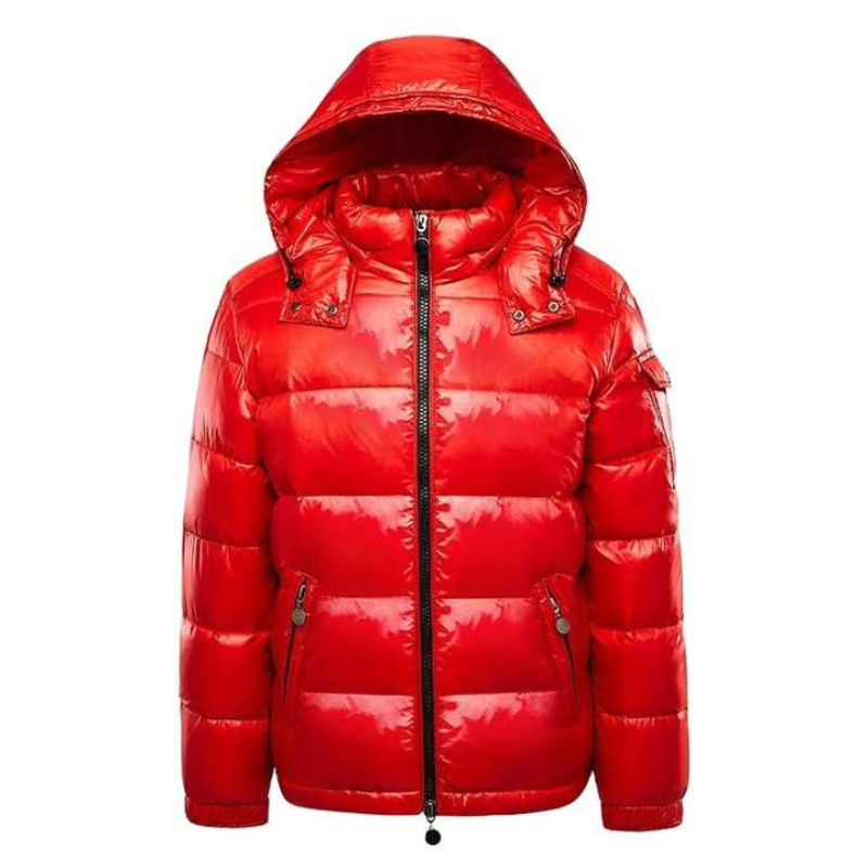 Winter Daunenjacke Herren | Gesteppt mit Kapuze