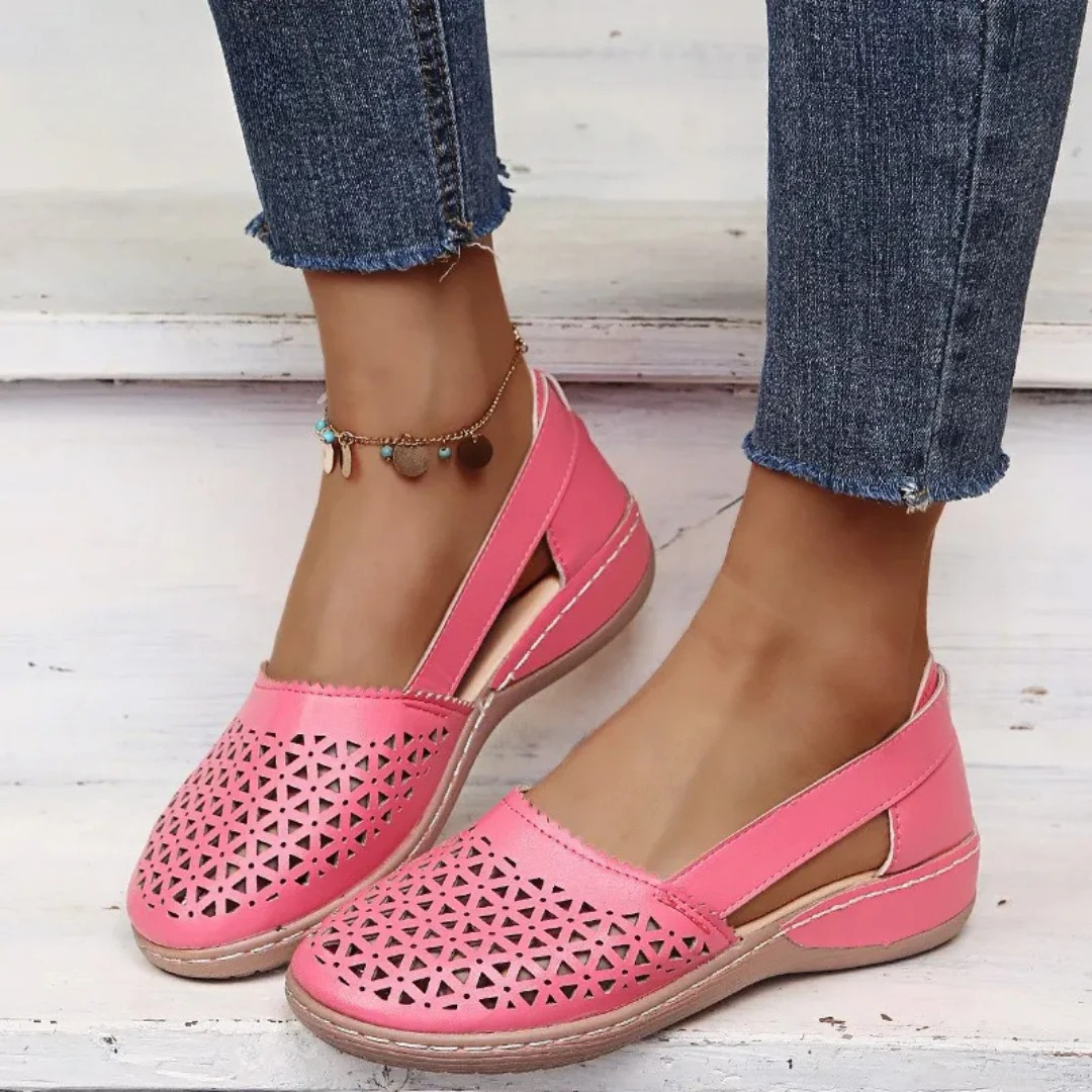 Damen Sommer Slipper Schuhe