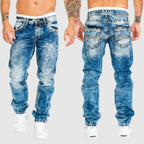 Herren Weit geschnittene Jeans verwaschen
