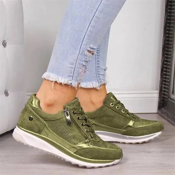 Orthopädische Schuhe Damen mit Reißverschluss