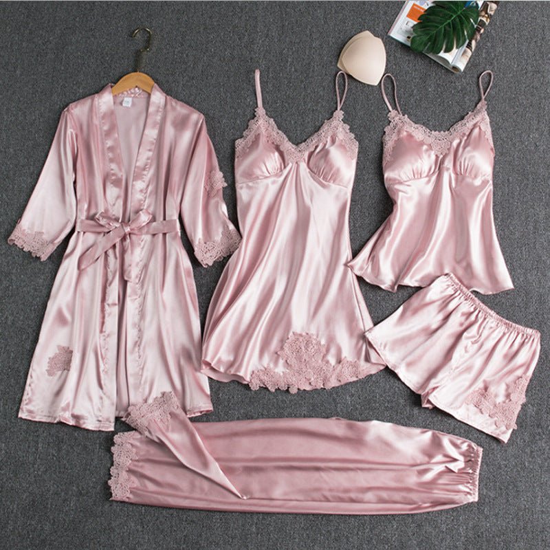 Clara - Elegantes Pyjama-Set für Damen Detail