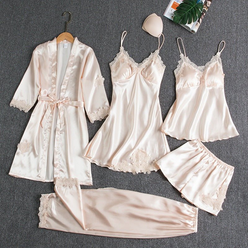 Clara - Elegantes Pyjama-Set für Damen Side