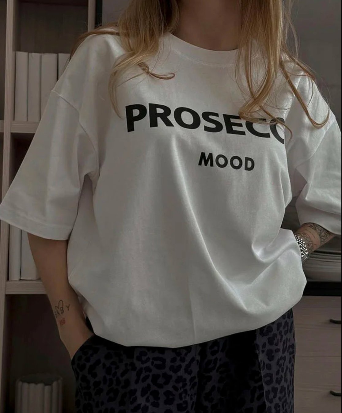 Cora - Lässiges Prosecco T-Shirt für Damen Front
