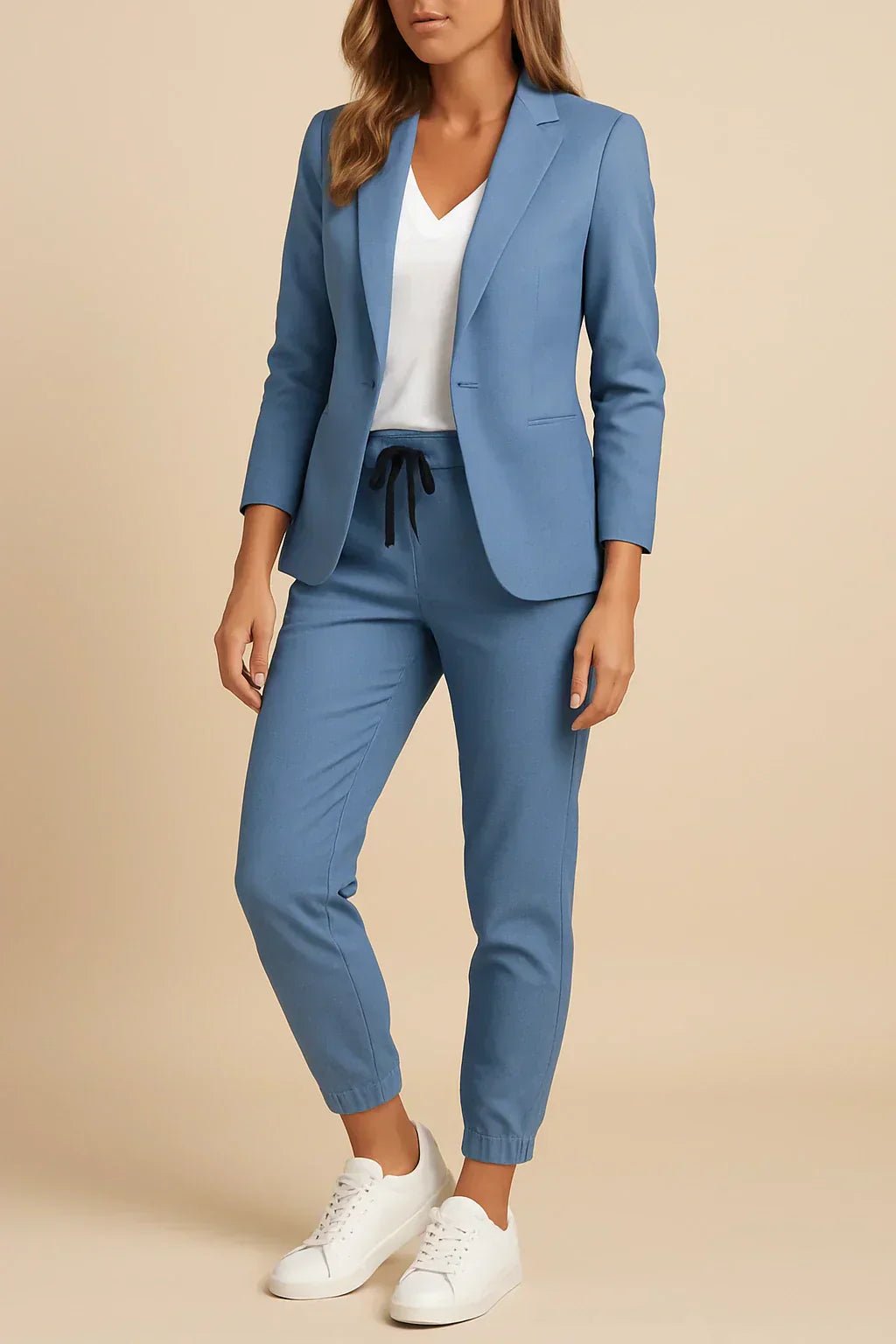 Damen Anzug Kordelzug-Hose | Elegant Hero