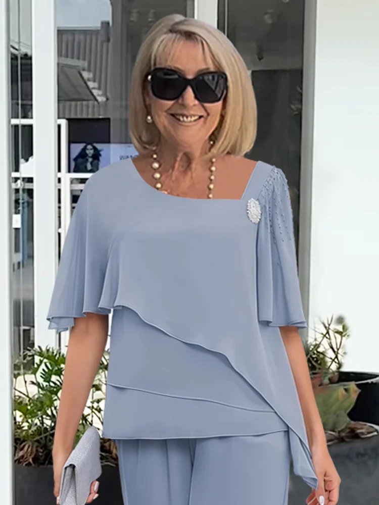 Damen Asymmetrisches Set | Zweiteilig Detail