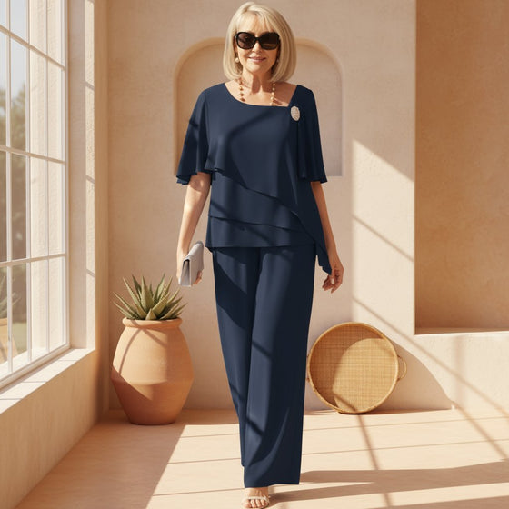 Damen Asymmetrisches Set | Zweiteilig