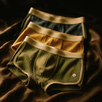 Herren Boxershorts Gerippte Struktur | Baumwolle