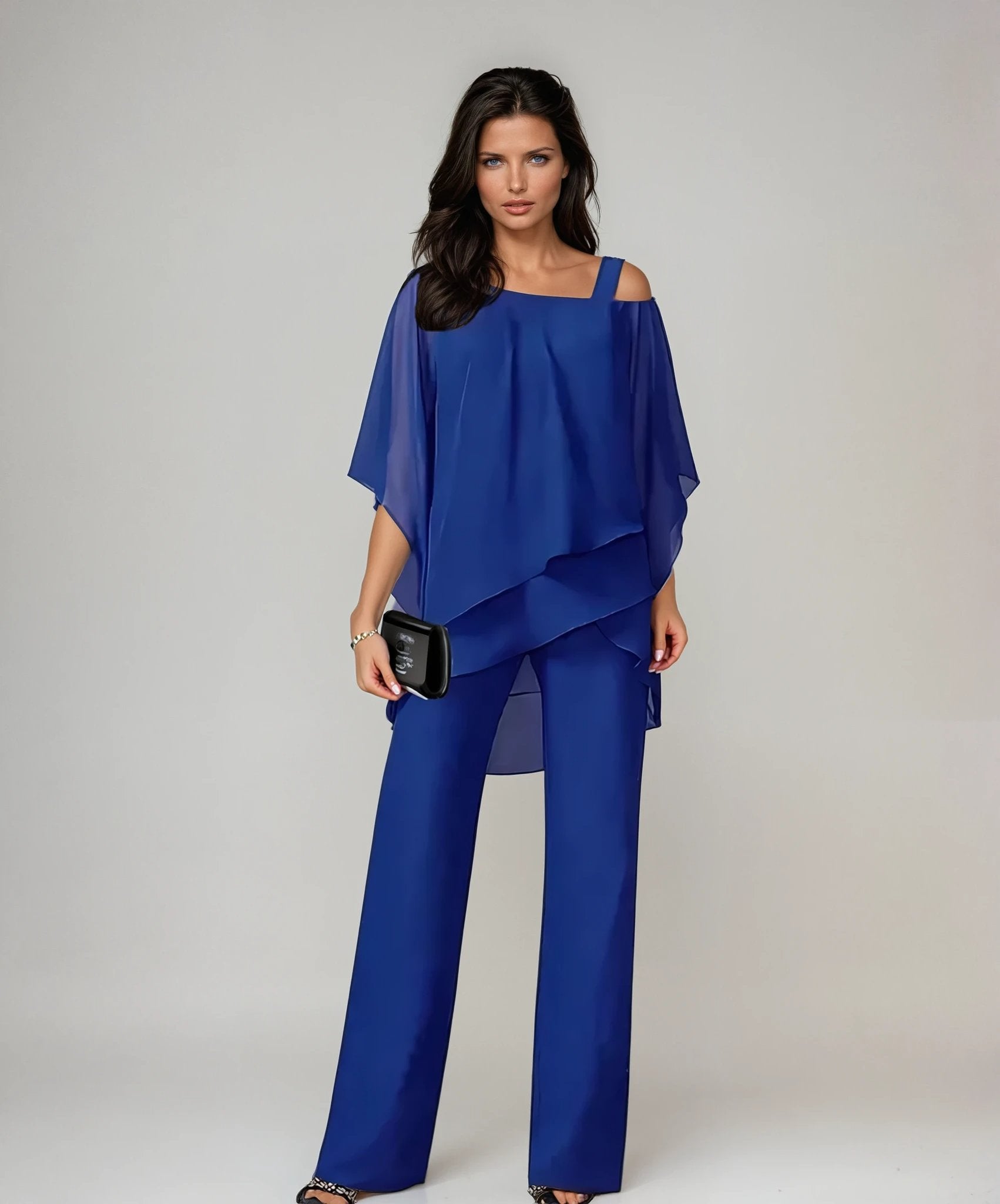 Damen Cold-Shoulder Ensemble | Zweiteilig Detail