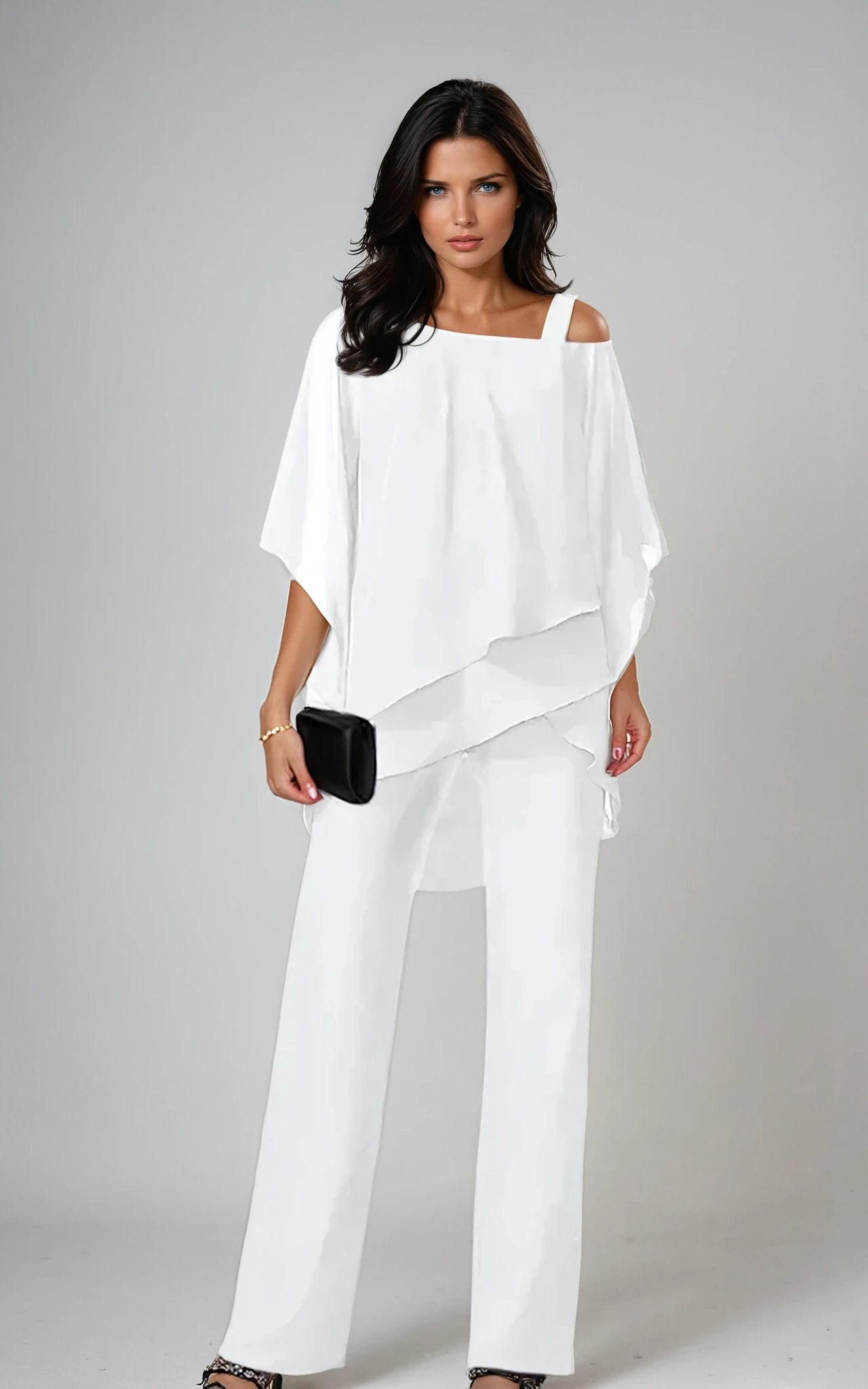 Damen Cold-Shoulder Ensemble | Zweiteilig Hero