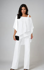 Damen Cold-Shoulder Ensemble | Zweiteilig