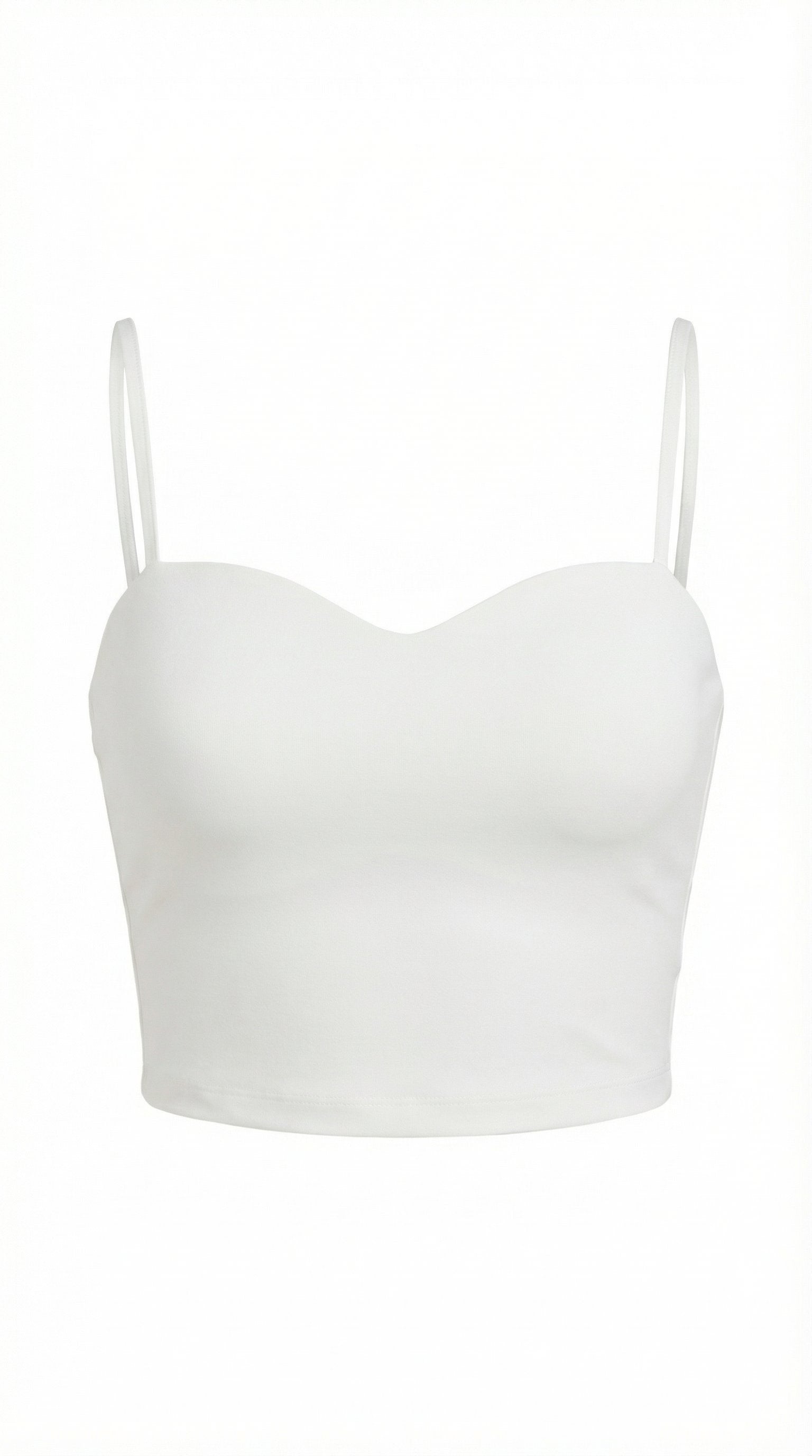 Damen Crop-Top Rüschen | Herzausschnitt View 15
