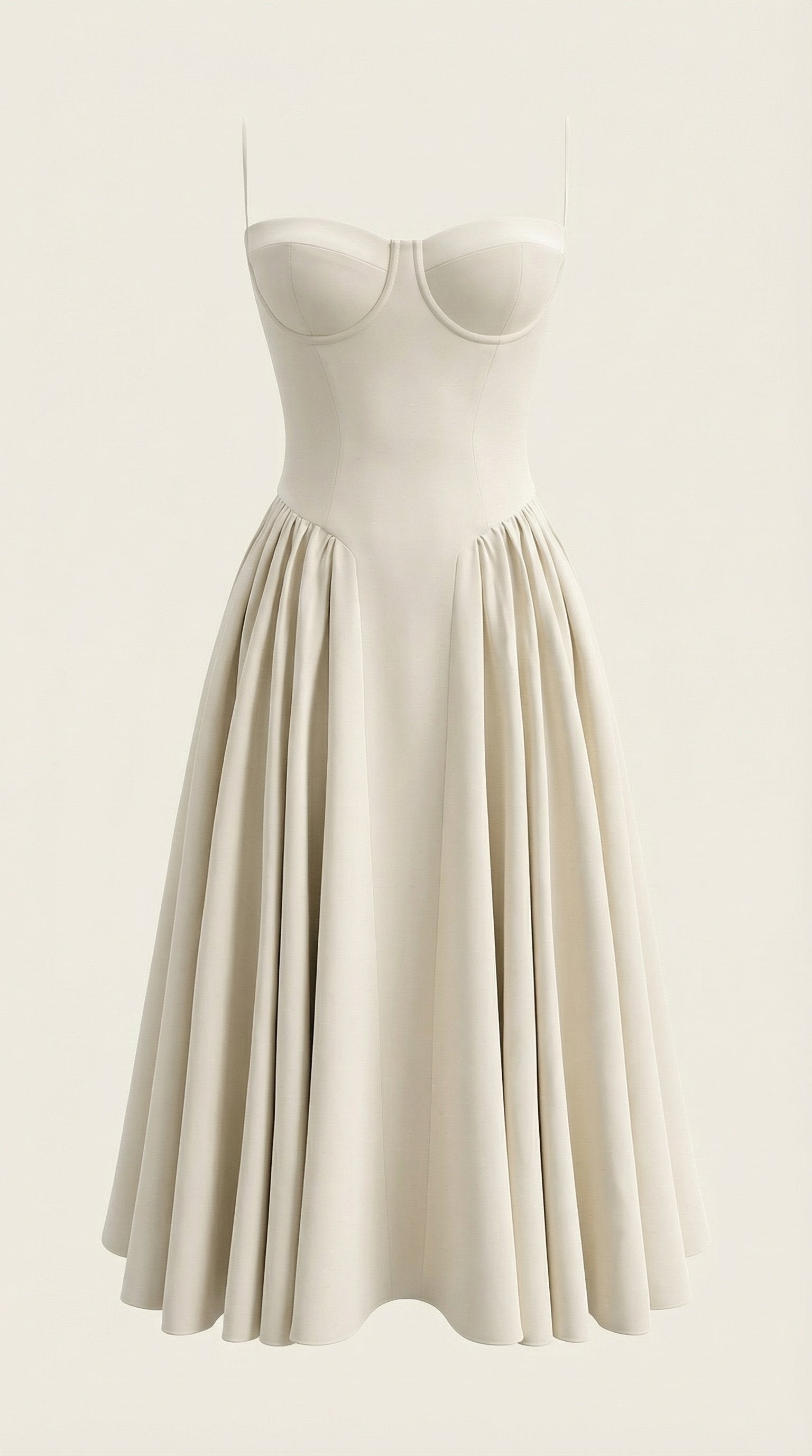 Damen Korsett Midikleid | Trägerkleid View 20