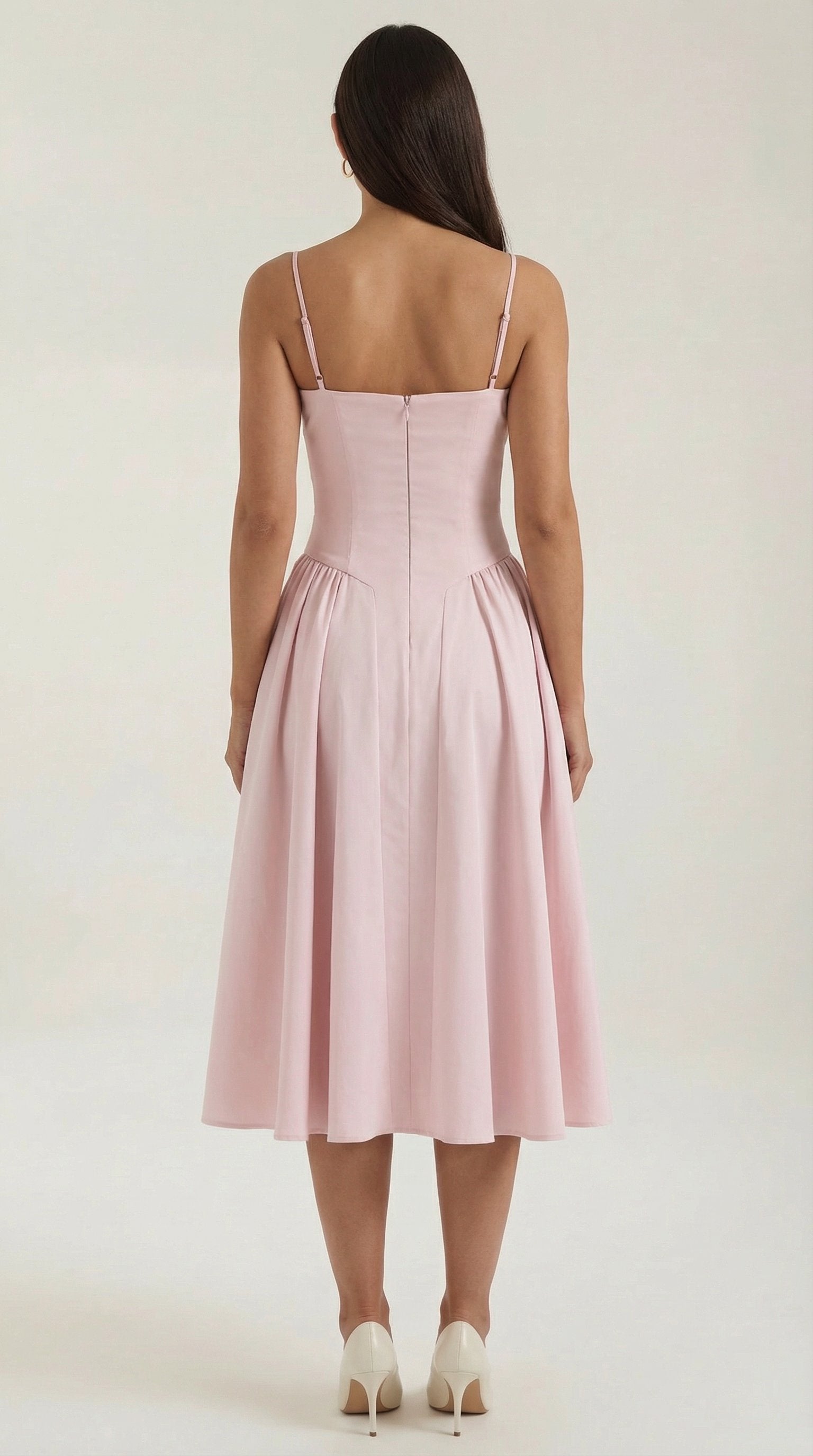 Damen Korsett Midikleid | Trägerkleid View 29