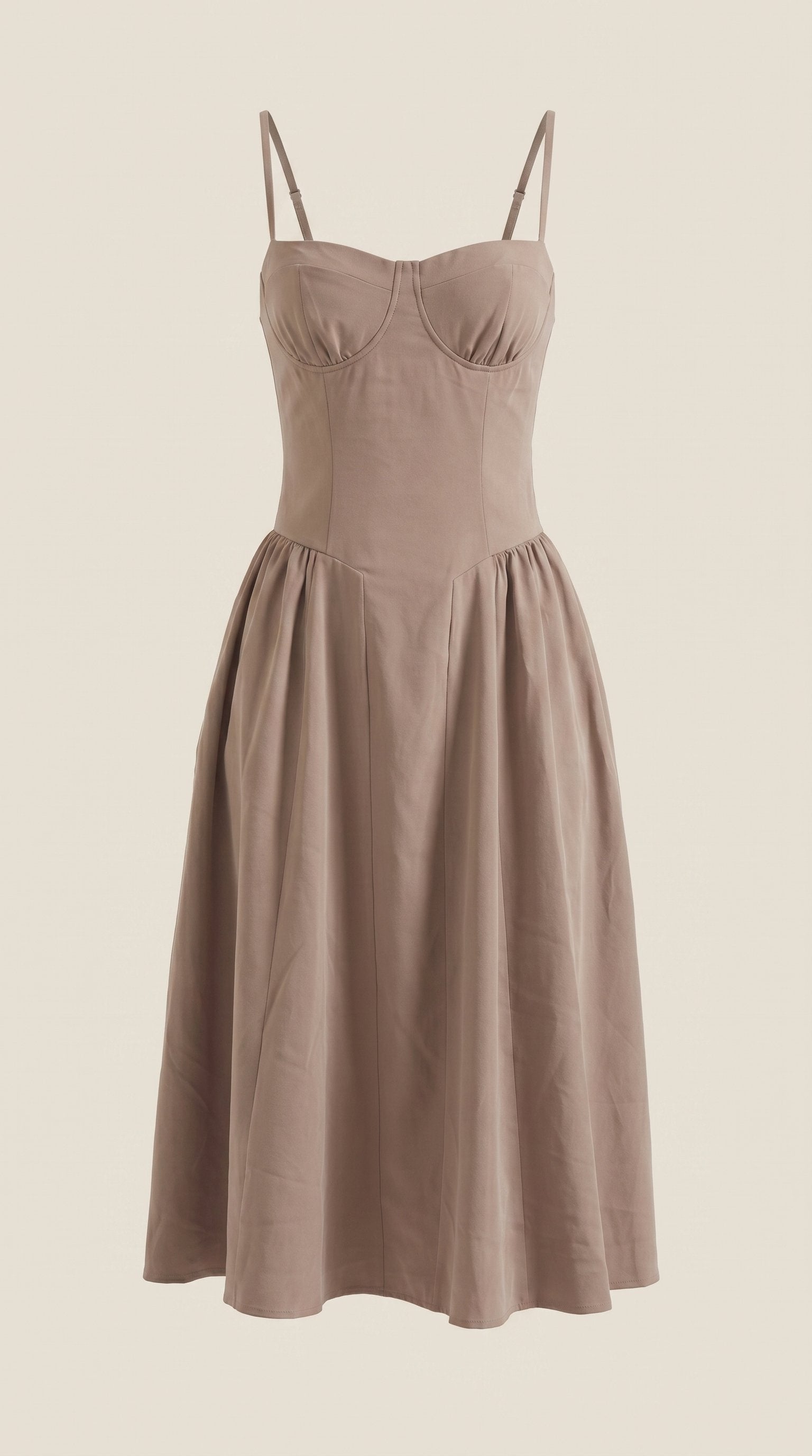 Damen Korsett Midikleid | Trägerkleid View 35