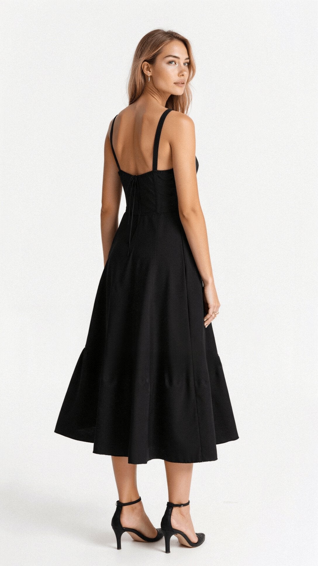 Damen Korsett-Taillenkleid | Figurschmeichelnd Angle